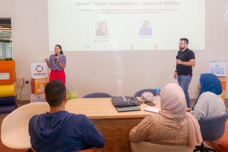 Green Hackathon upgradelle open innovation bahrain